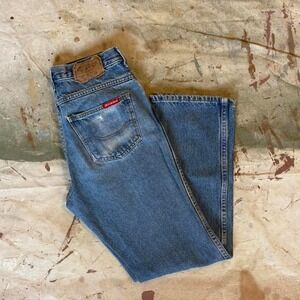 Vintage 80s Dickies Jeans Measure 28x28.5 Made in the USA TALON zipper